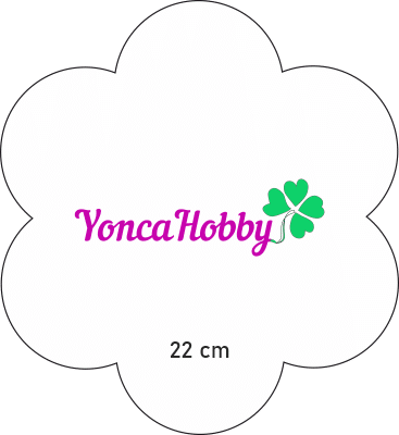 Çiçek Tutacak 22 cm