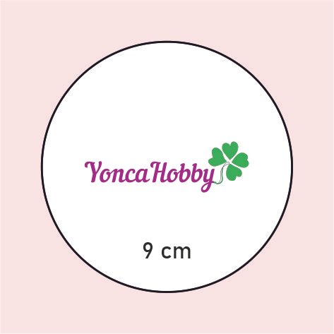 Çiçek Tutacak için 9 cm Daire