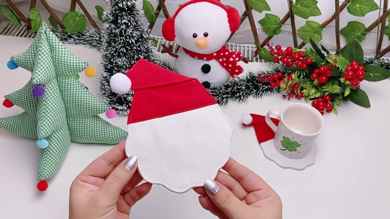 Noel Baba Bardak Altlığı